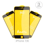 iPhone 7/8 - Защитное стекло (3 шт)
