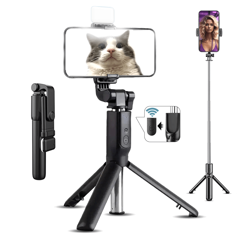 Монопод-трипод с подсветкой R1L JBH черный