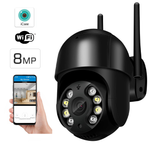 Wi-Fi სათვალთვალო კამერა 8MP