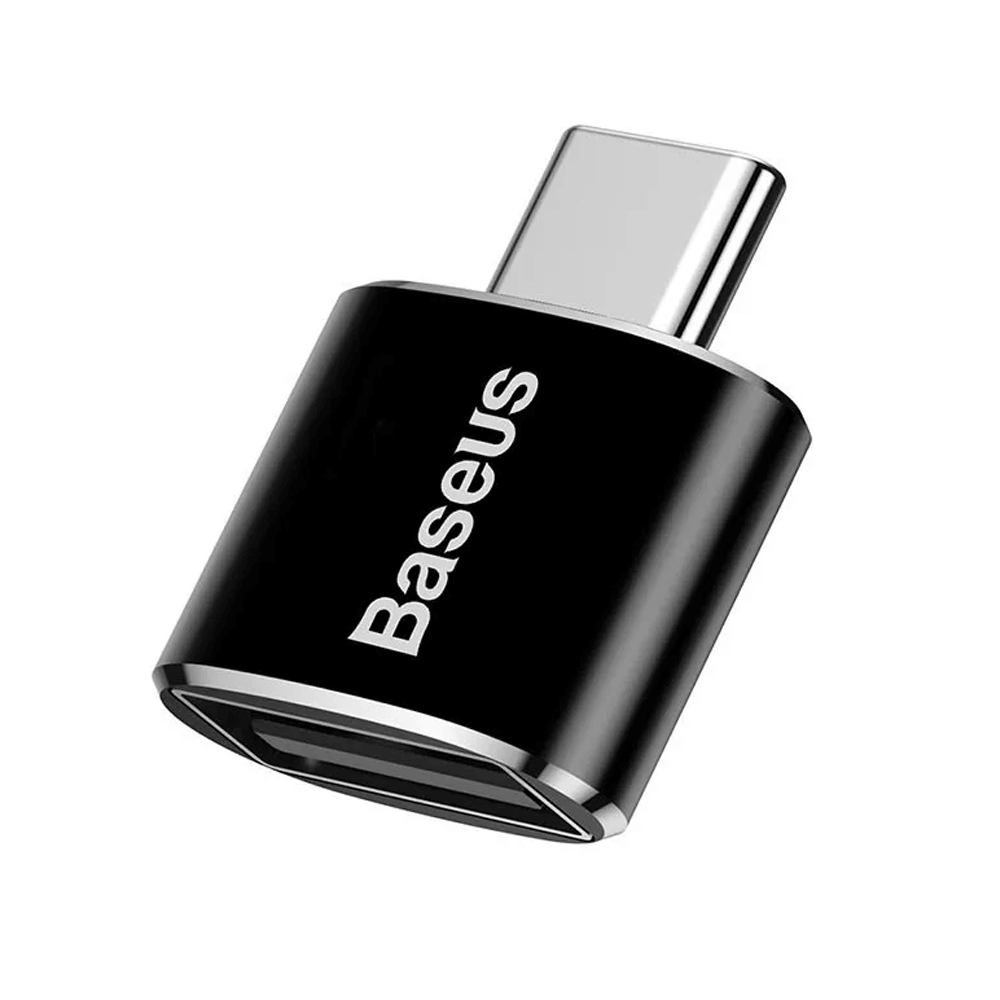 OTG Baseus ადაპტერი (USB to Type-C) 2.4A