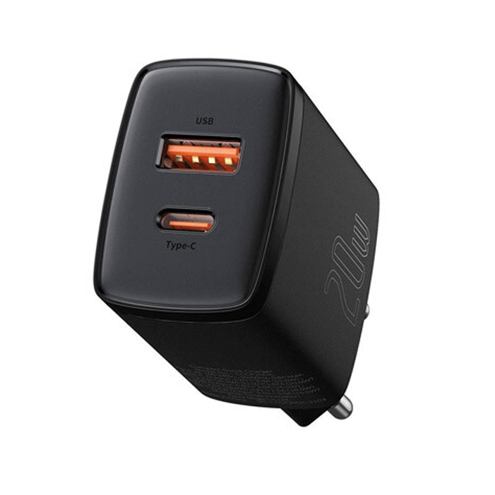 Переходник СЗУ на USB + Type-C 20W CCXJ-B01 Baseus