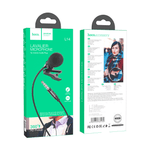 Мини микрофон "Петличка" Jack 3.5mm L-14 Hoco (2 м)