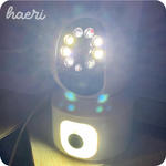 Wi-Fi სახლის მოძრავი ირმაგი ვიდეოკამერა 2MP+2MP