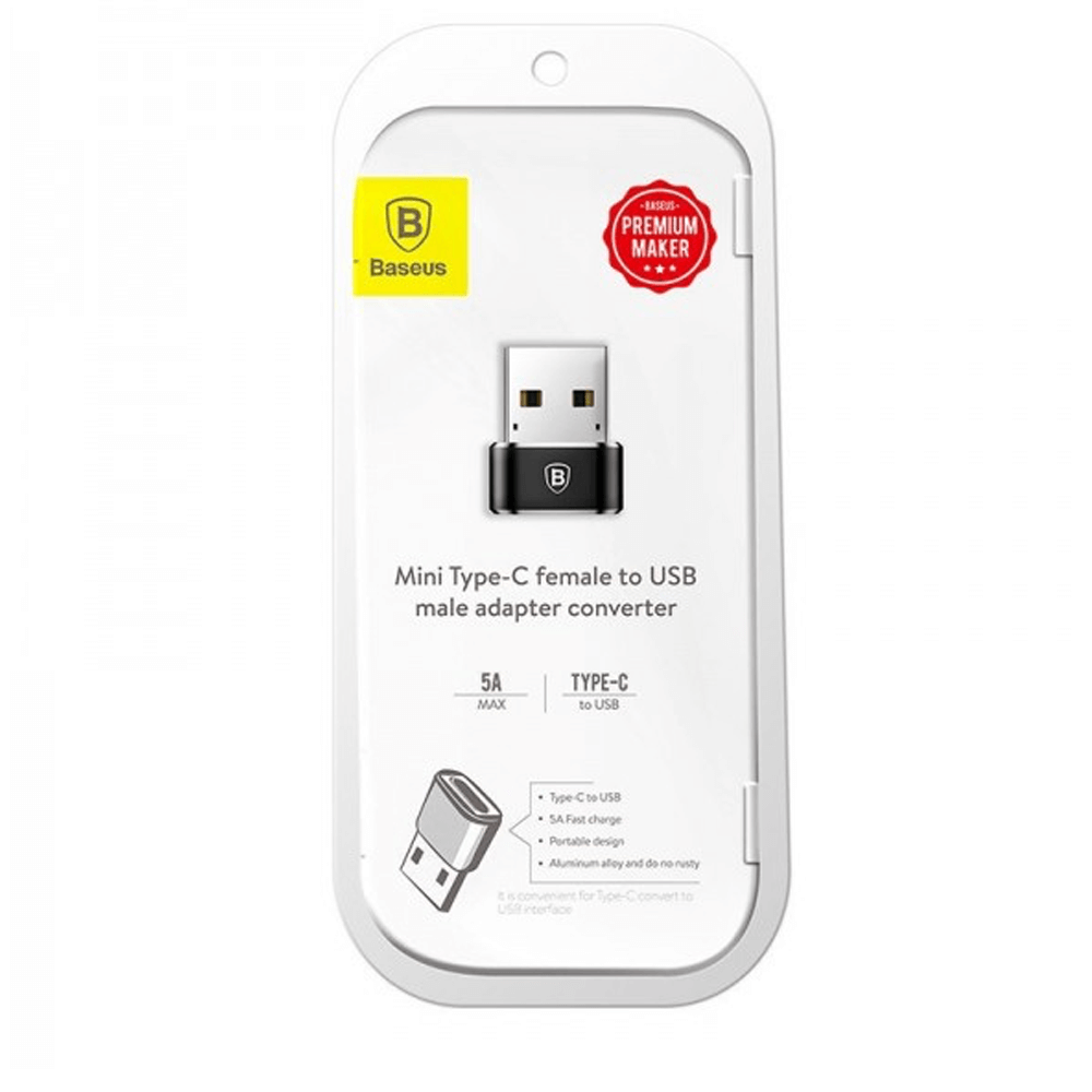 OTG Baseus ადაპტერი (USB to Type-C)