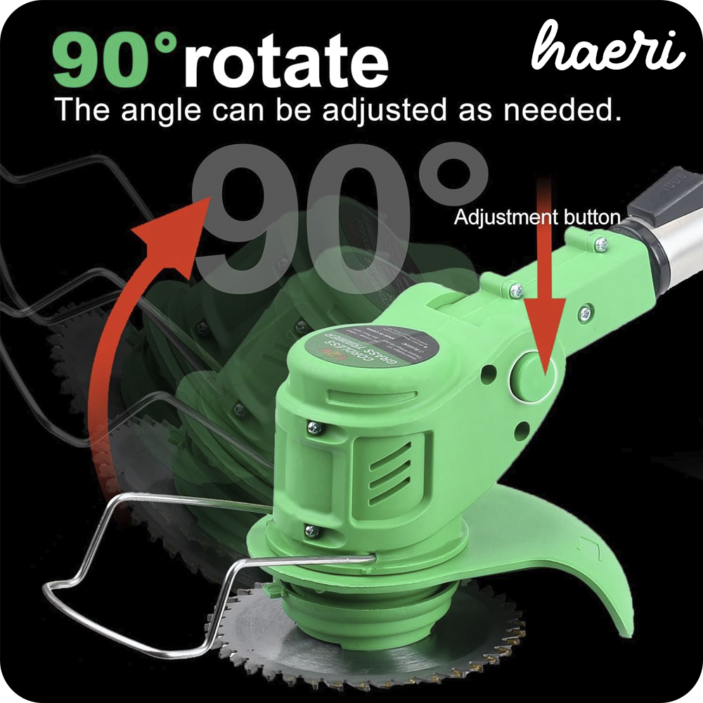 ბალახის სათიბი ელემენტზე (ტრიმერი) ZITREK GreenCut 12V (2ელ. + ნაკრები)