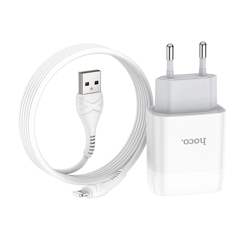 СЗУ (2 USB to Lightning) 2.4A Hoco C73A