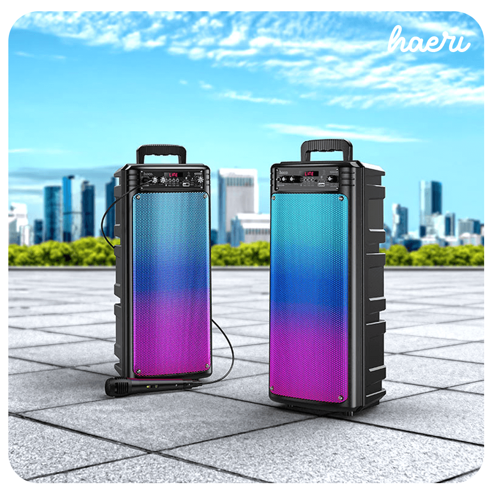 Портативная акустика BS52 Bluetooth HOCO черная