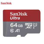 მეხსიერების ბარათი SanDisk 64GB Ultra MicroSD/HC UHS-I Card Class 10