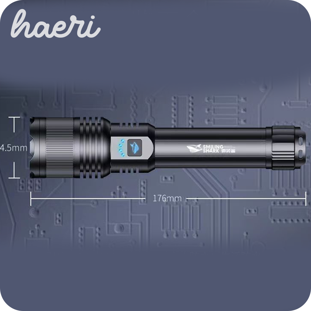 ფანარი Smiling Shark SD-5212 (ელემენტი 26800 - 5500 mAh)