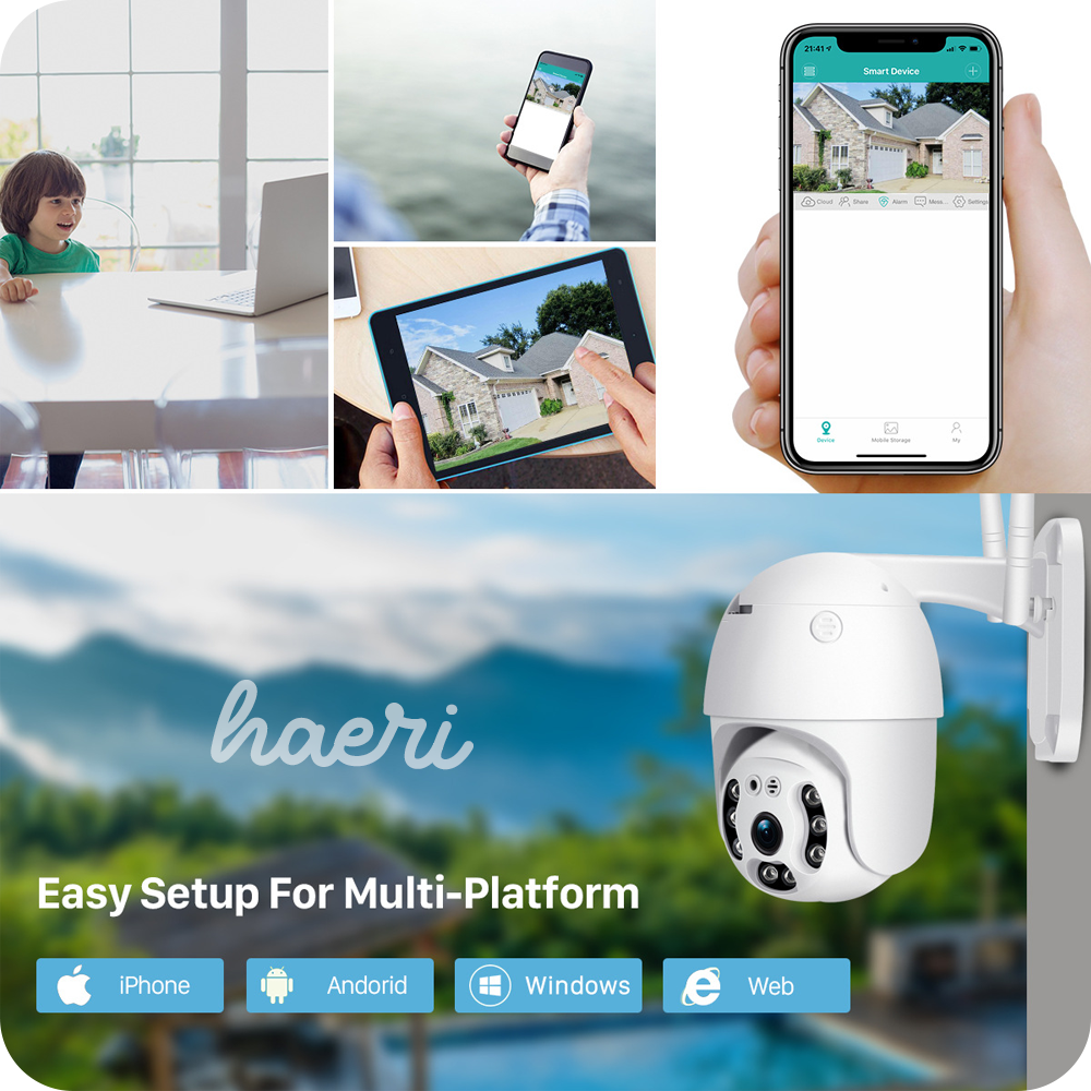 камера видеонаблюденияWI-FI 4MP