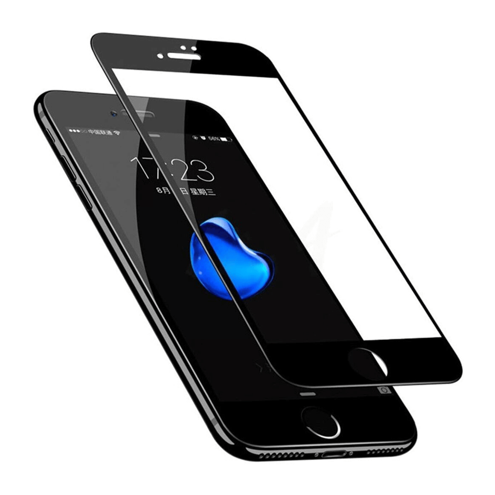 iPhone 7/8 (შავი) - დამცავი ფირი (3 ცალი)