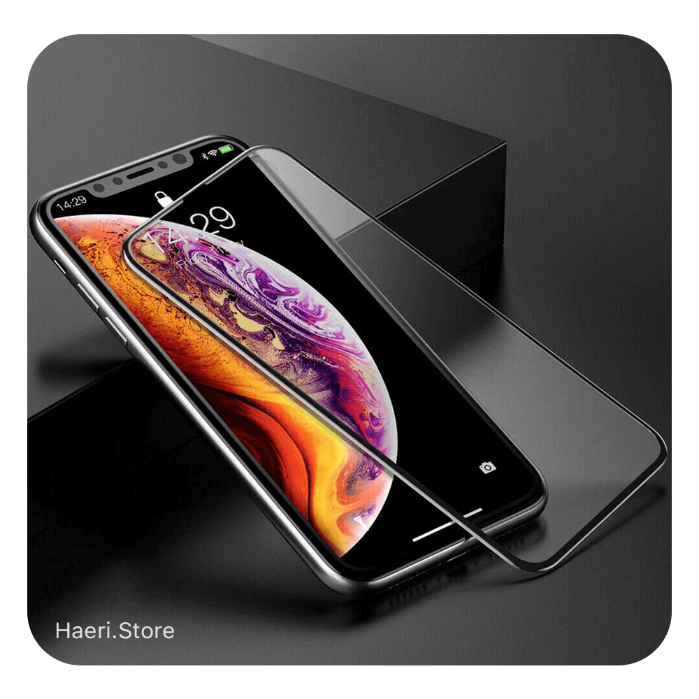 iPhone 11/XR (შავი) - დამცავი ფირი (3 ცალი)