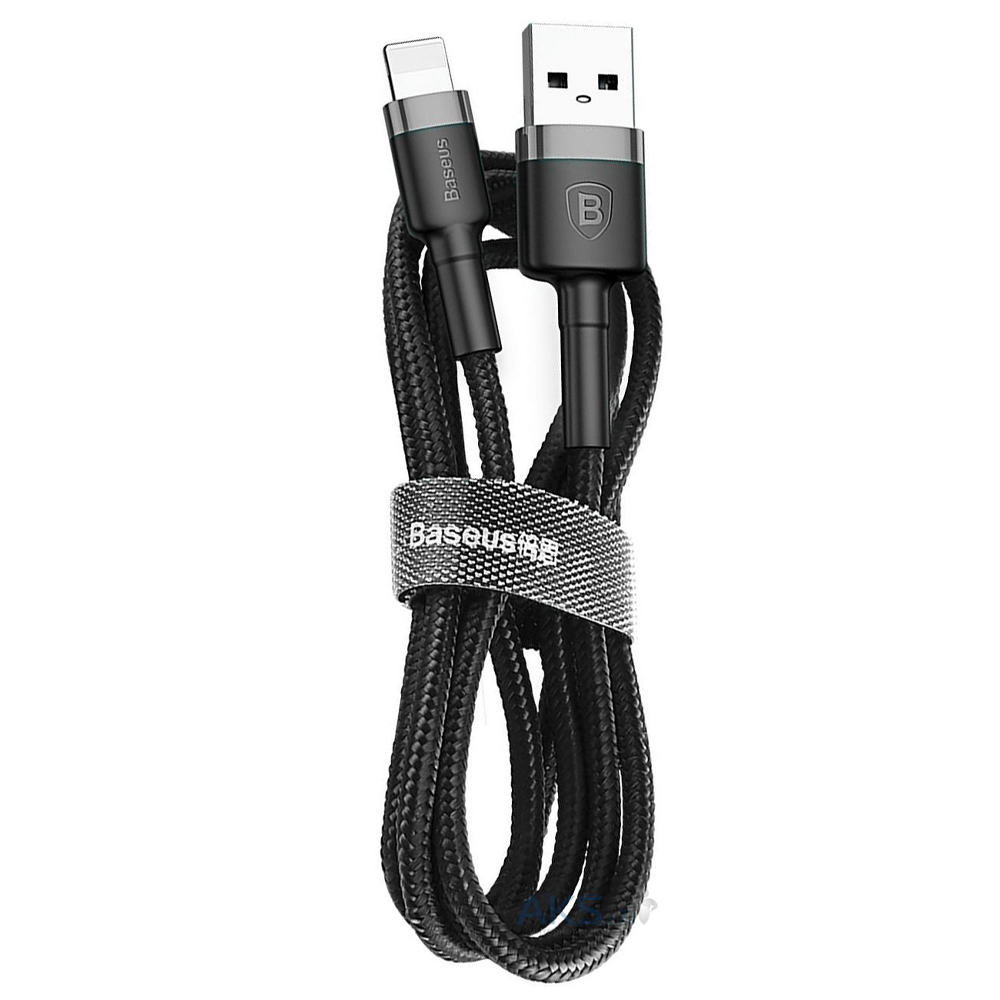 Baseus დამტენის კაბელი (Lightning + USB) 2.4A Kevlar Cable