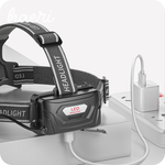 თავის ფანარი Smiling Shark TD-8018A-P100 (2 ელემენტი 18650)