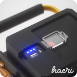 პროჟექტორი მზის პანელით Smiling Shark W38712S 350W